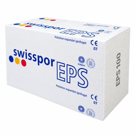 Polistiren expandat EPS 100 Swisspor 30 mm, 1000 x 500 mm